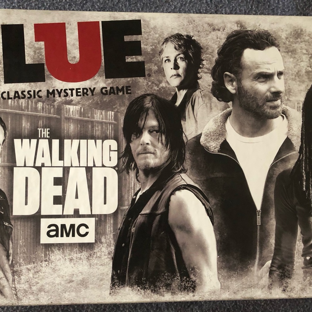 Clue AMC The Walking Dead Edition Hasbro USAopoly Classic Board Game